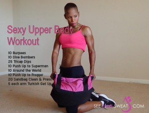 sexy upper body workout